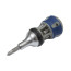 Screwdriver with replaceable inserts (bits), 7 in 1 MASTER 049-7B