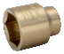 IB 1/2" End head (aluminum/bronze), 7 mm