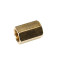 Соединитель резьбовой ER-FF08/08: внутр. резьба 1/2"x1/2" ЭВРИКА /1/10