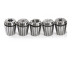 Set of additional collet ER20 for the PP-20 machine, 5 pcs (2, 2.5, 3.5, 4.5, 5.5 mm)