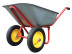 Two-wheeled construction wheelbarrow, 110 l, load capacity 240 kg, Pro