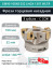 Фреза торцевая насадная 100 мм, посадка 32 мм, 8 зубьев EM90 100X8 032 LNGX 1307 WLTR (с СОЖ) под пластину WALTER