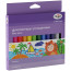 Markers Gamma "Kid", 12 colors, thickened, washable, cardboard. packaging, European weight