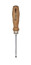 Felo Отвертка с деревянной рукояткой ударная SL 3,5Х0,6 33503590