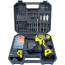 Tool Kit 92 items with a screwdriver 12V, 1.5Ah*2, 30Nm GOODKING