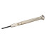 Slotted screwdriver with precision handle and 4 replaceable rods