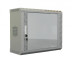 TWS-0625-GP-RAL7035 Wall cabinet 19-inch (19"), 6U, 367x600x250, with glass door, non-removable side panels, color gray (RAL 7035) (assembled)