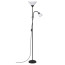 7088-502 Floor Lamp Rivoli Alexandrina 7088-502 Floor Lamp 1 x E27 40W + 1 x E14 40W Black