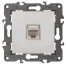 Розетка ЭРА Elegance 14-3107-01 информационная RJ45 IP20 белый