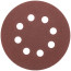 Grinding wheels with holes (Velcro), aluminum oxide, 125 mm, 5 pcs. P 80