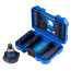 1/4" Insert Set (bits), PH, PZ, Hex, Torx, Slotted, 49 pieces KING TONY 1048MR