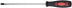 Screwdriver "Standard", CrV steel, rubberized black and red handle 8x200 mm PH3