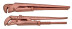 KTR-3 pipe lever wrench, copper plated