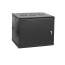 Шкаф телекоммуникационный Ripo 156060MM/B 19" настенный 15U 600х600 черный дверь металл