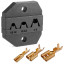 Replaceable crimper module for crimping non-insulated locking terminals KING TONY 67GKP01