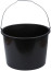 Plastic construction bucket for mixing 20 l mortar
