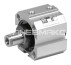 Compact pneumatic cylinder, double-acting, piston diameter 50mm, stroke 50mm