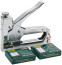 Stapler for wide staples 4-in-1 "type 140" 6-14 mm, with adjustableudara, met.corp., Pro, in a briefcase+staples