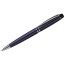 Berlingo "Silk Prestige" ballpoint pen blue, 0.7 mm, body blue/chrome, rotatable, plastic. The case