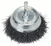 Cup brush with wavy steel wire, 70x0.3 mm 70 mm, 0.3 mm