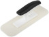 Plastic trowel for applying decorative materials, size 90x240 mm, Venetian shape