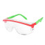 Safety glasses open O37 UNIVERSAL TITAN StrongGlass (2C-1,2) with a soft nose guard, 30 pcs.