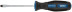 Отвертка "Универсал", CrV сталь, прорезиненная ручка, Профи 6х100 мм SL