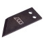 MIGHTY SEVEN Knife blade QK-112, 25 mm, 45°