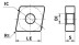 CNMG160612-GM YC333 Пластина твердосплавная ИПК