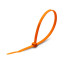 Cable ties KSS "Float" 5x200 (orange) (100 pcs.)(Fortisflex)