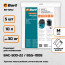 Комплект мешков пылесборных для пылесоса BORT BB-10NU