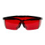 Red glasses for working with RGK laser devices