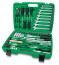 A set of tools in a suitcase 1/4" and 1/2" 6-gr. 80 items TOPTUL GCAI8002