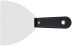 Spatula with plastic handle polished 5" (125 mm)