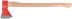 Axe forged reinforced steel, wooden long handle 1250 gr.