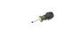 Screwdriver with three-component handle, 5×38 mm slot