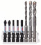 Hex-9 Ceramic 5,6,8 mm; Impact Power bits 50 mm PH2, PZ2, T20, T25, T30