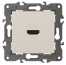 Розетка ЭРА Elegance 14-3114-02 HDMI IP20 слоновая кость