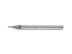 Spherical carbide end mill 1 x 2 x 50 R=0.5 H65C Z=4 c/x dx=4 G430-010.020-H65C Beltools