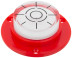 Round surface level, ABS plastic, 49 mm