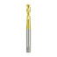 Machine tap HSS ground M 2.5x0.45 TiN for blind holes