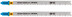 Canvases on wood, metal, plastic, Bimetal, milled teeth, 132/106 mm, variable. Pitch (T345XF), 2 pcs.