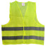 Reflective signal vest yellow XL