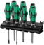 335/350/367/7 Rack Screwdriver Set Kraftform Plus Lasertip + Stand, 7 items