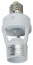 Датчик движения ЭРА MD 015 белый E27 60Вт 360° 6м IP20