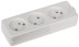 ERA K-3 block 3 sockets without grounding white
