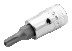 1/4" End head with insert for TORX screws, TR10 SB6709TORX-R-T10