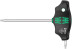 467 TORX® HF Screwdriver with T-handle, with the function of fixing fasteners, TX 25 x 100 mm