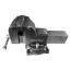 Cast iron rotary vise with anvil "BORON" 200mm BERGER BG1339