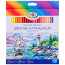 Pencils colored Gamma "Classic", 72 colors, sharpened, cardboard. packaging, European weight